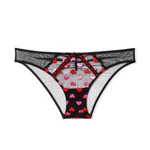 VS Dream Angele Heart Embroidery Cheekini Panty